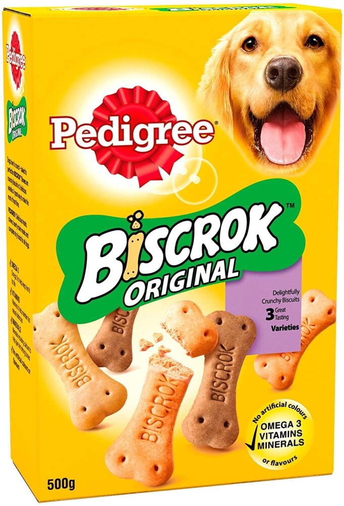 Pedigree Biscrok Original Köpek Ödül Bisküvisi 500 GR | SRC: Barcode: 5010394988223